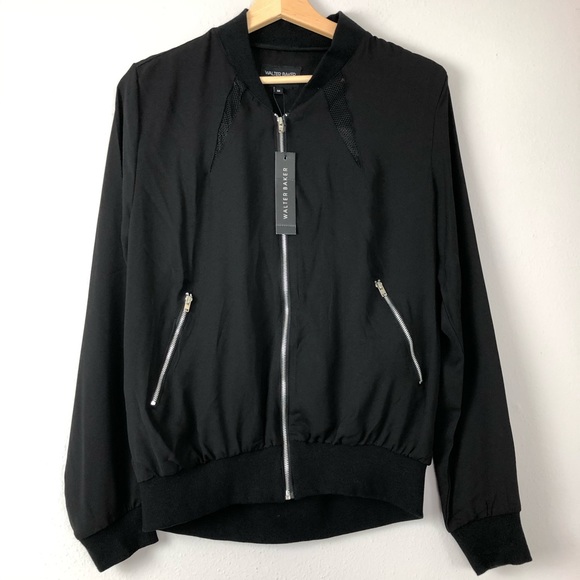 Walter Baker Jackets & Coats Nwt Walter Baker Bomber Jacket Poshmark